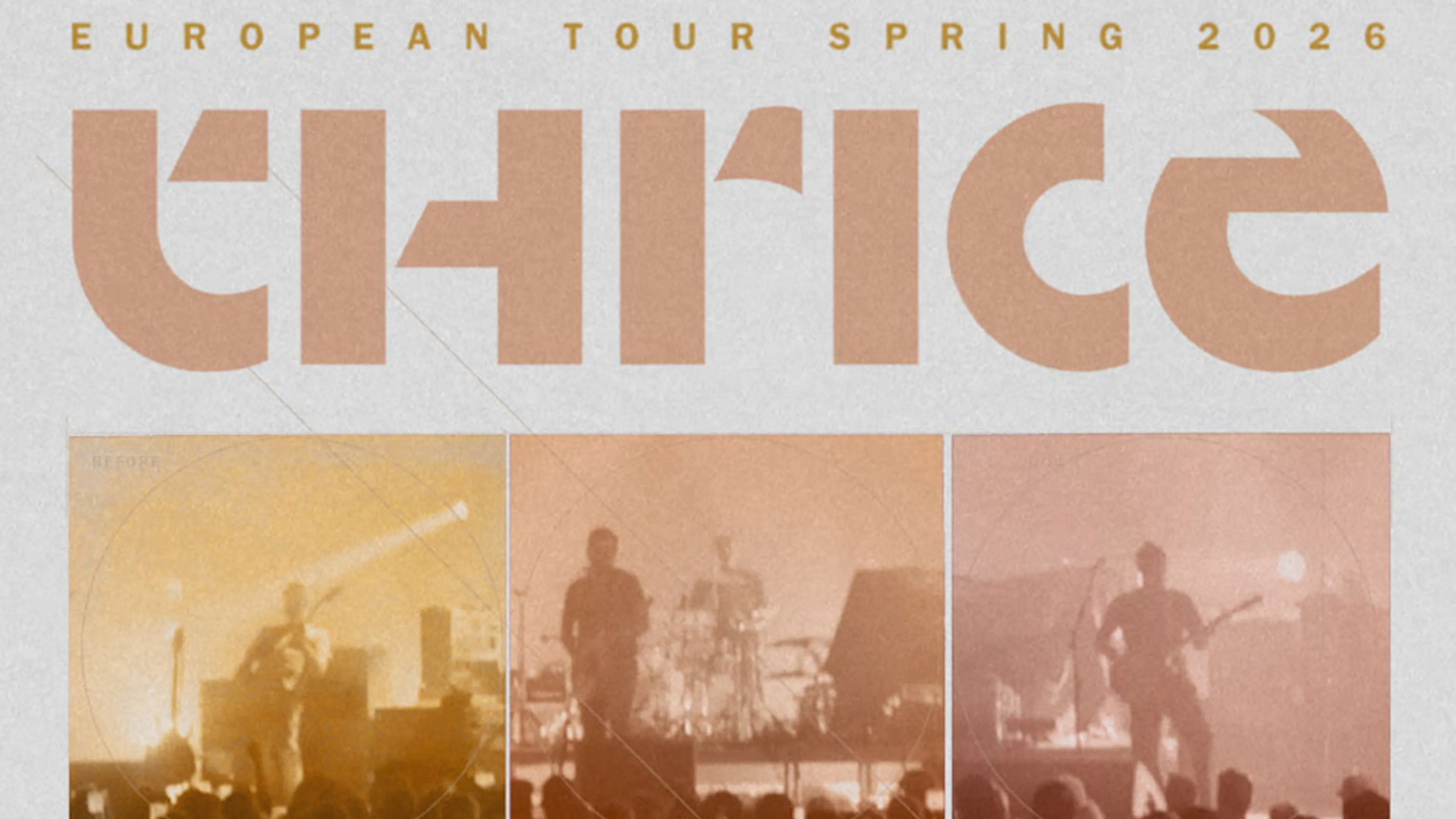 Thrice announce 2026 UK and European headline tour