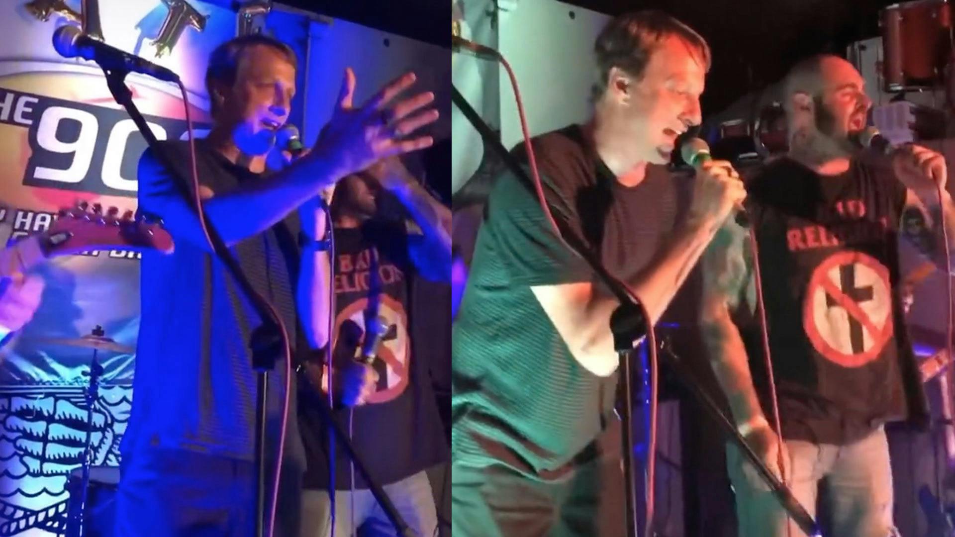 See the real Tony Hawk join a Tony Hawk’s Pro Skater cover band for surprise performance