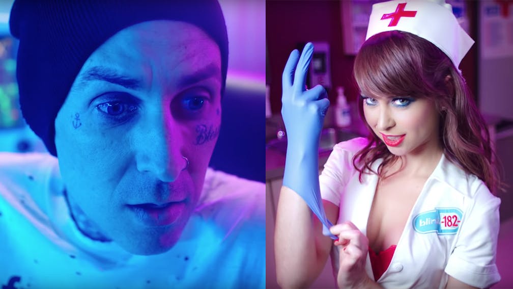 blink-182 Release New Tour Trailer Featuring Porn Star Riley Reid