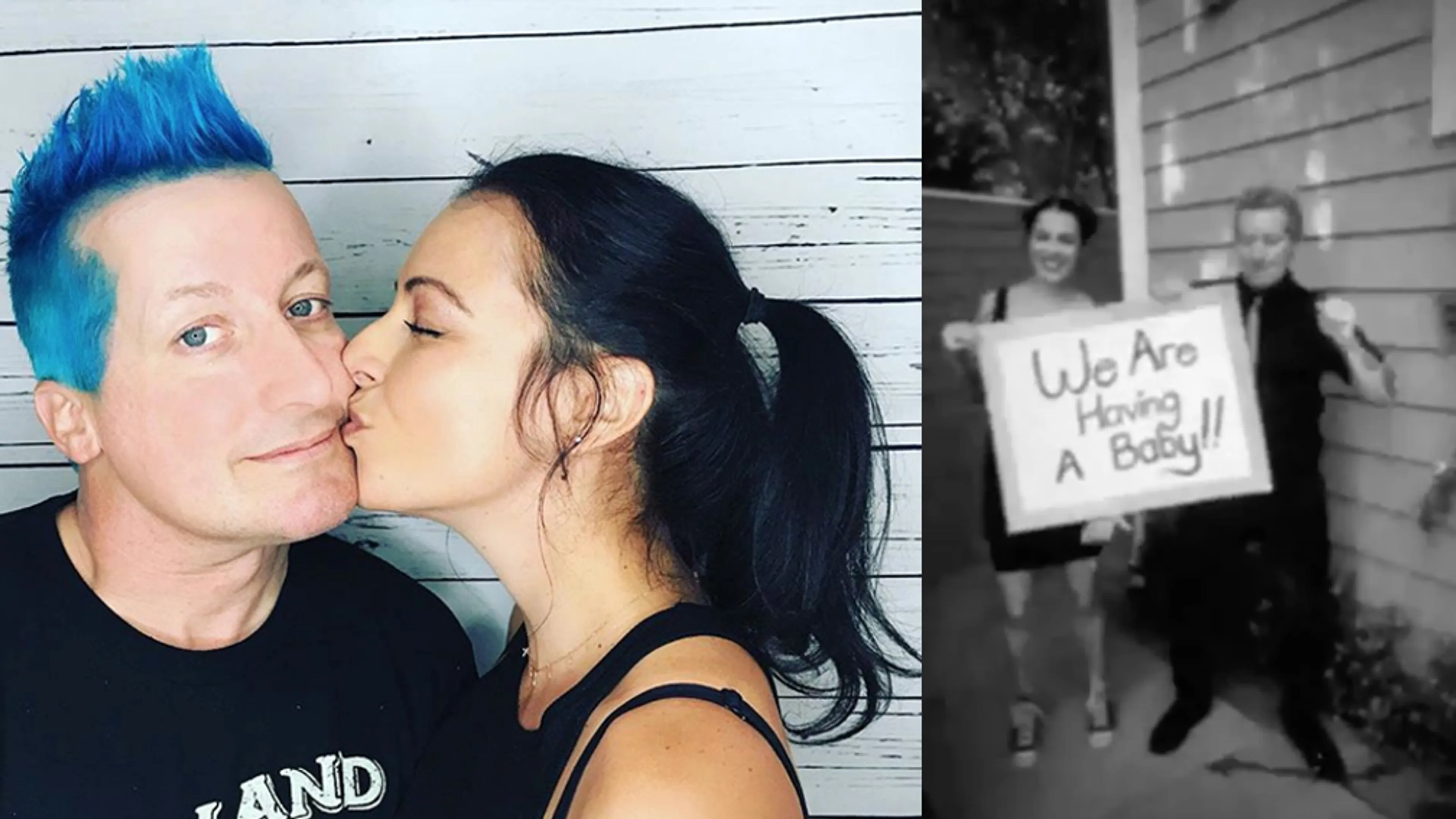 Green Day's Tré Cool And Wife Sara Are Expecting A Baby