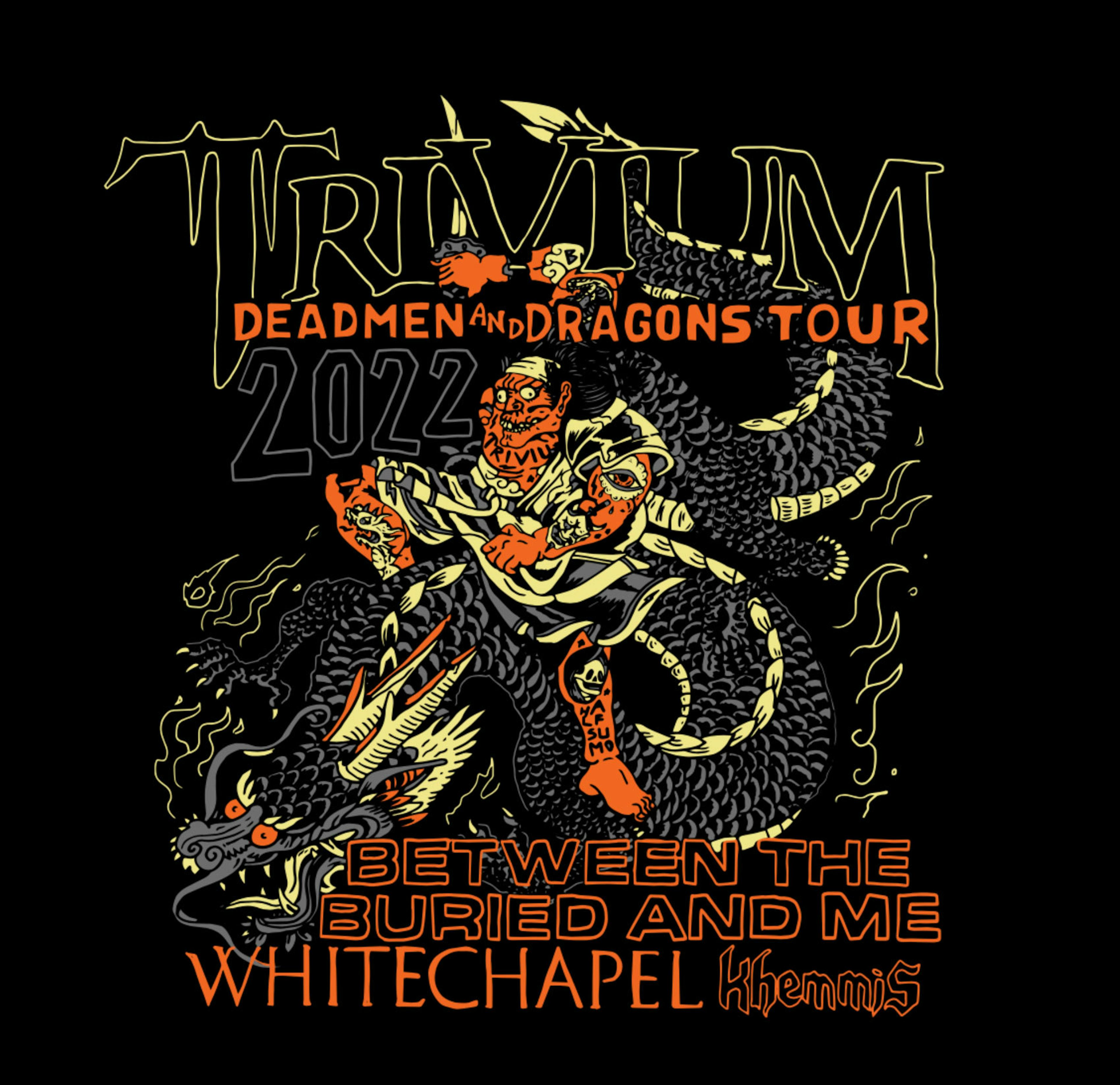 trivium tour statistics