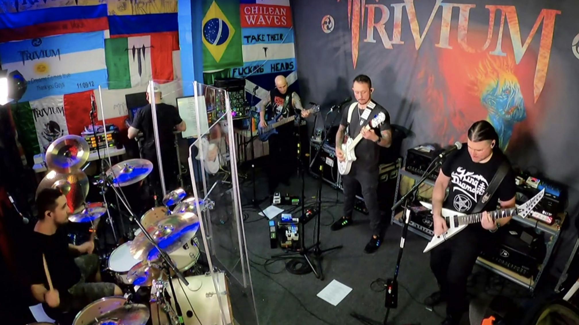 Watch Trivium Cover Power Trip In Tribute To Riley Gale