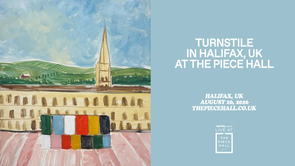 Turnstile Halifax Piece Hall August 2026