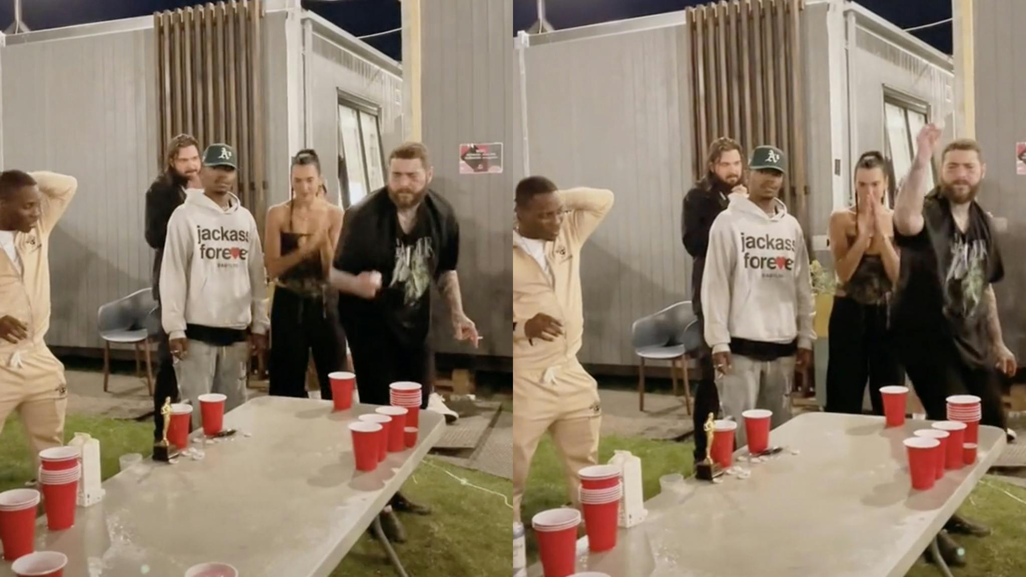 Turnstile played beer pong with Post Malone and Dua Lipa