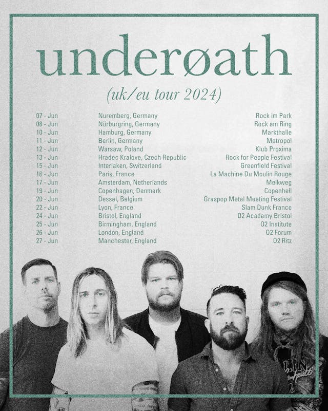 Underoath announce summer UK headline dates | Kerrang!