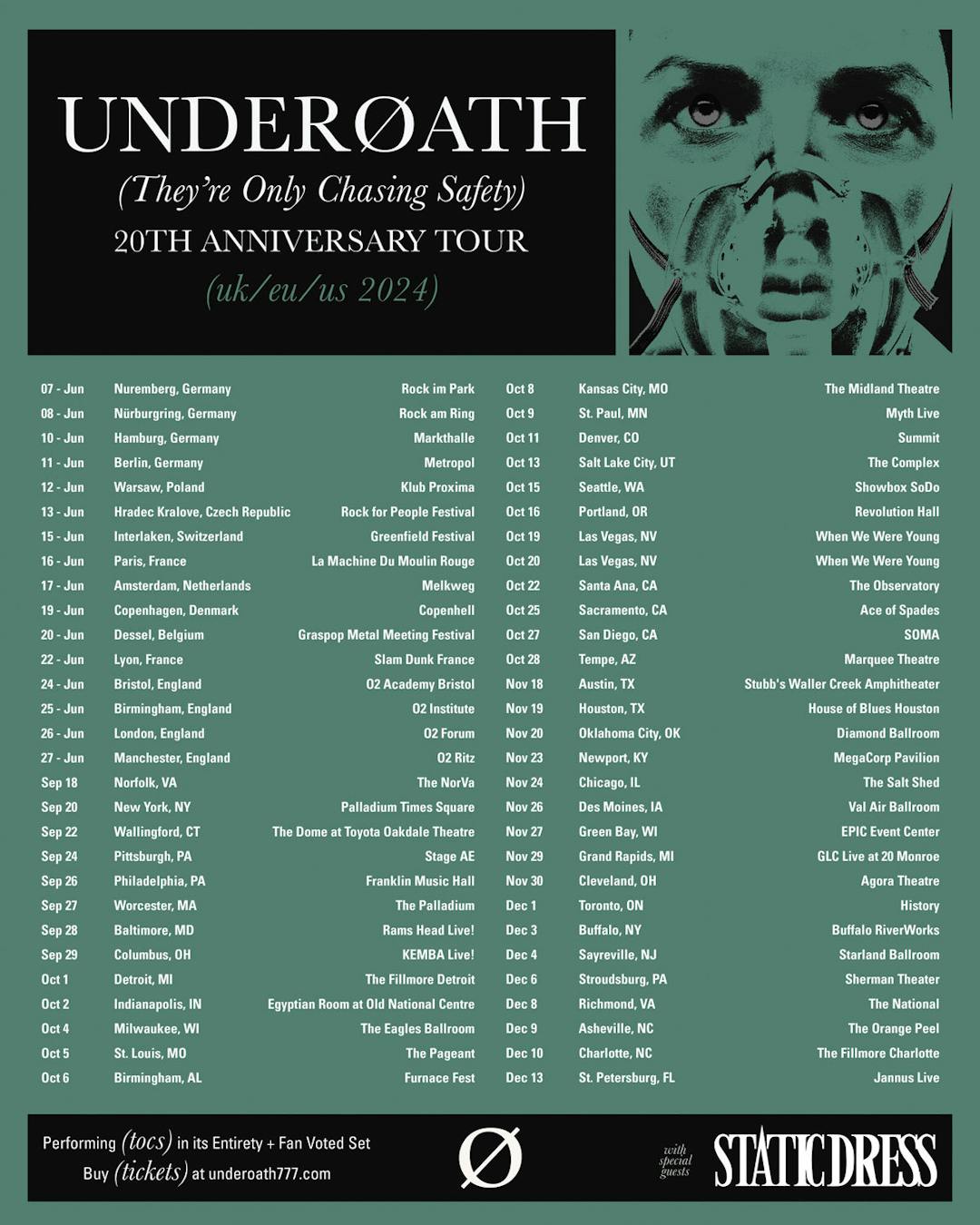 Underoath announce They’re Only Chasing Safety 20th… | Kerrang!