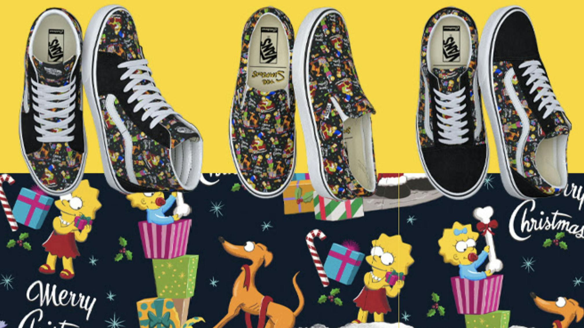 New Vans x The Simpsons Holiday Print Launched