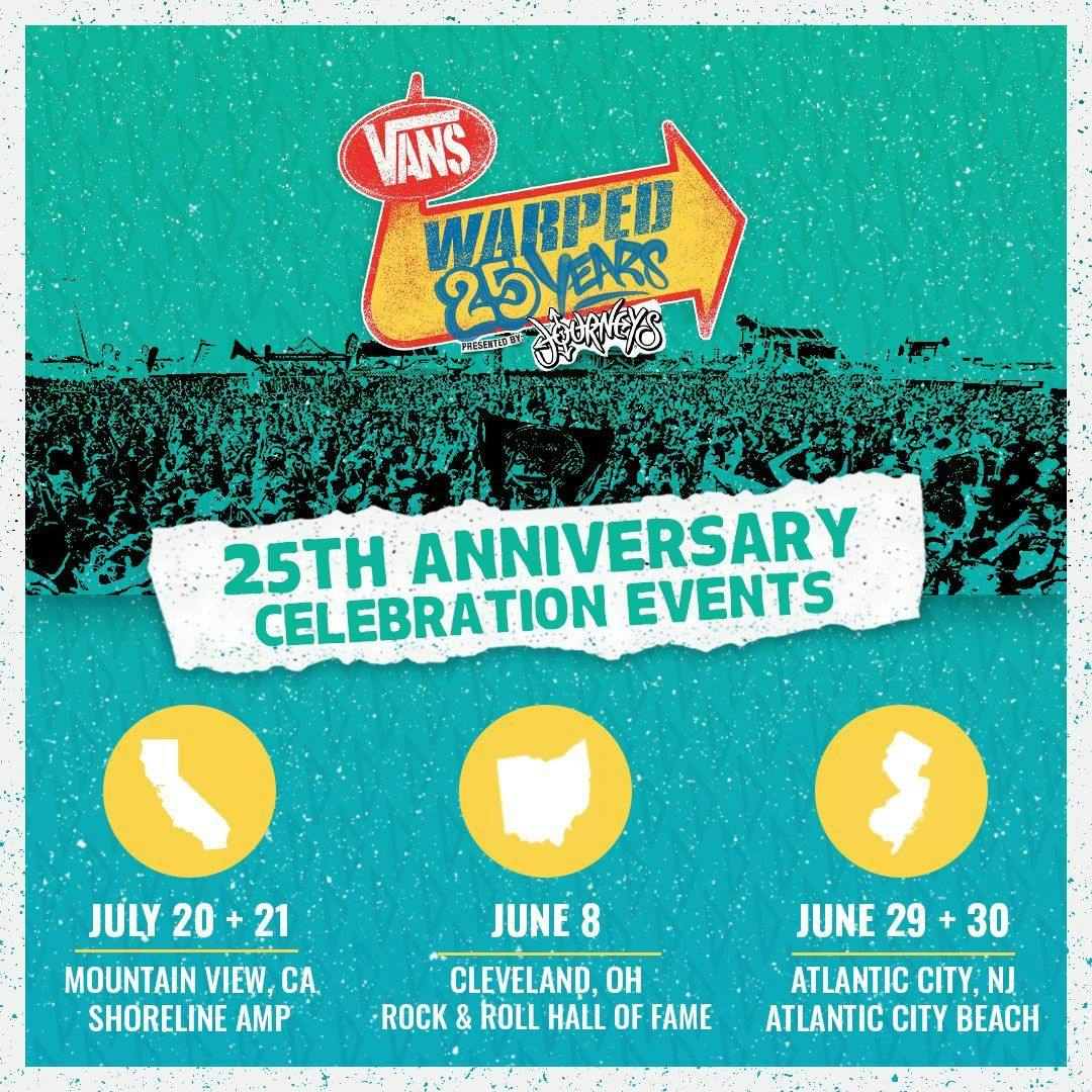 Vans Warped Tour's 25th Anniversary Shows Have Been… Kerrang!