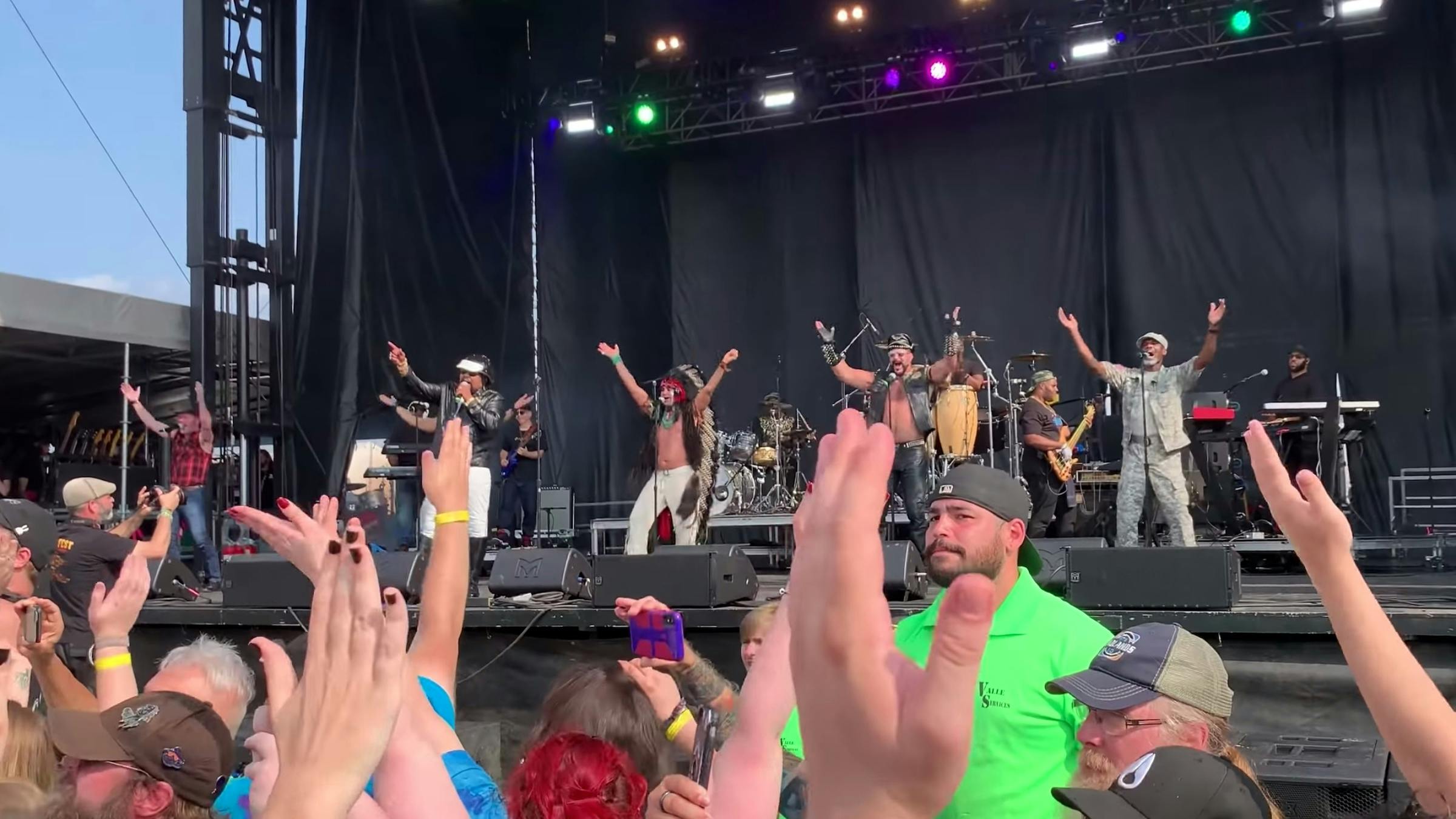 Watch The Village People Cause A Wall Of Death At Riot Fest