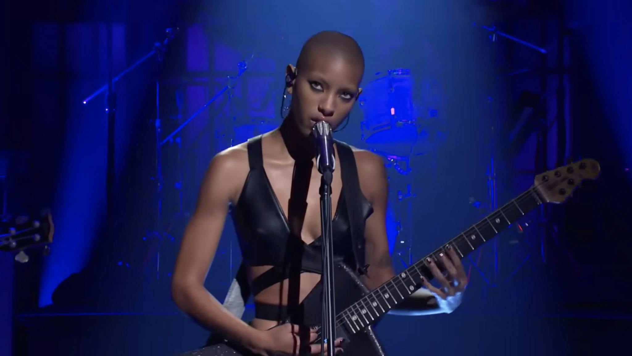 WILLOW smashes it (literally) with heavy SNL performance
