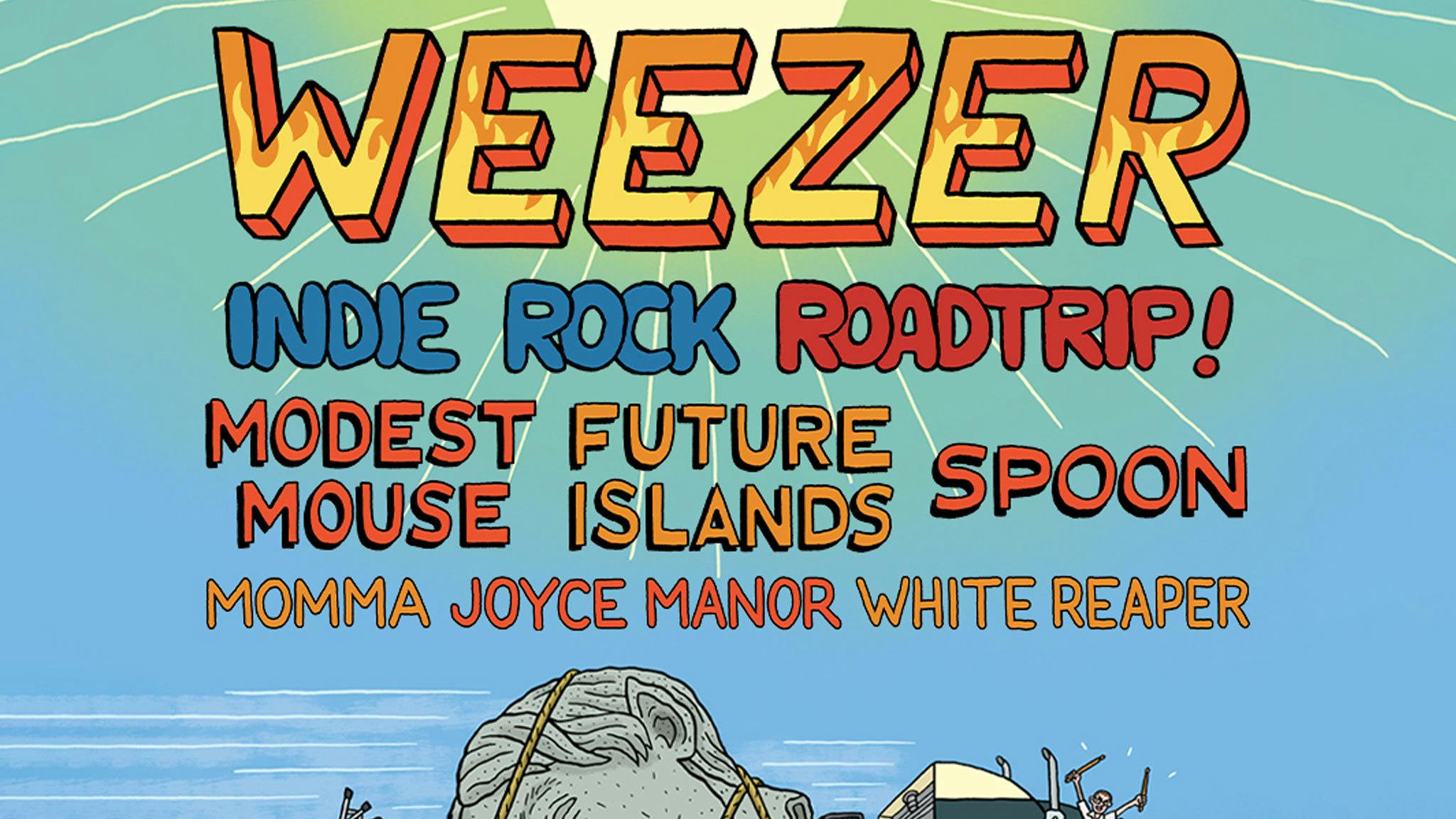 Weezer announce huge North America Indie Rock Road Trip! tour