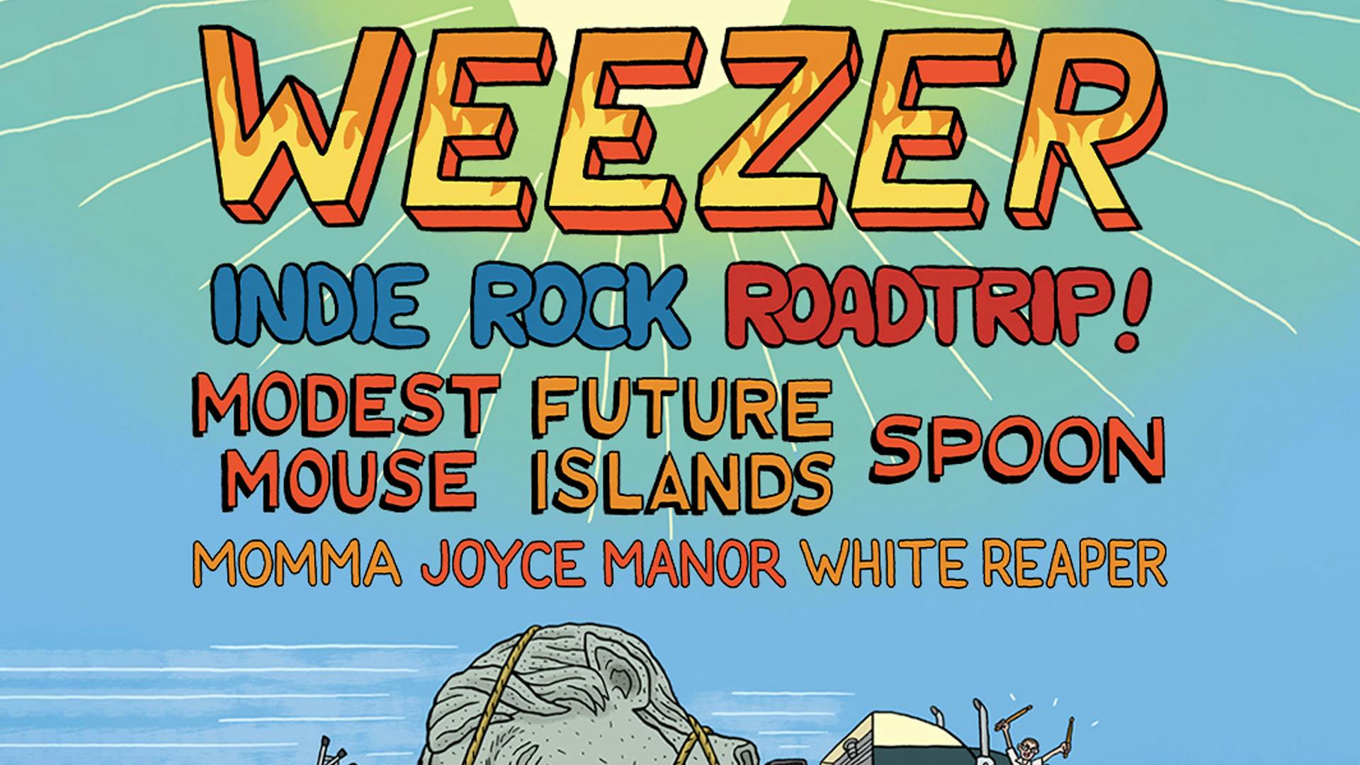 Weezer announce huge North America Indie Rock Road Trip!… Kerrang!