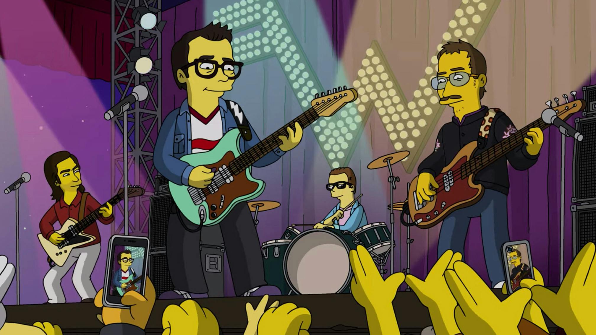 Weezer Debut New Song And Perform Theme Tune On The Simpsons