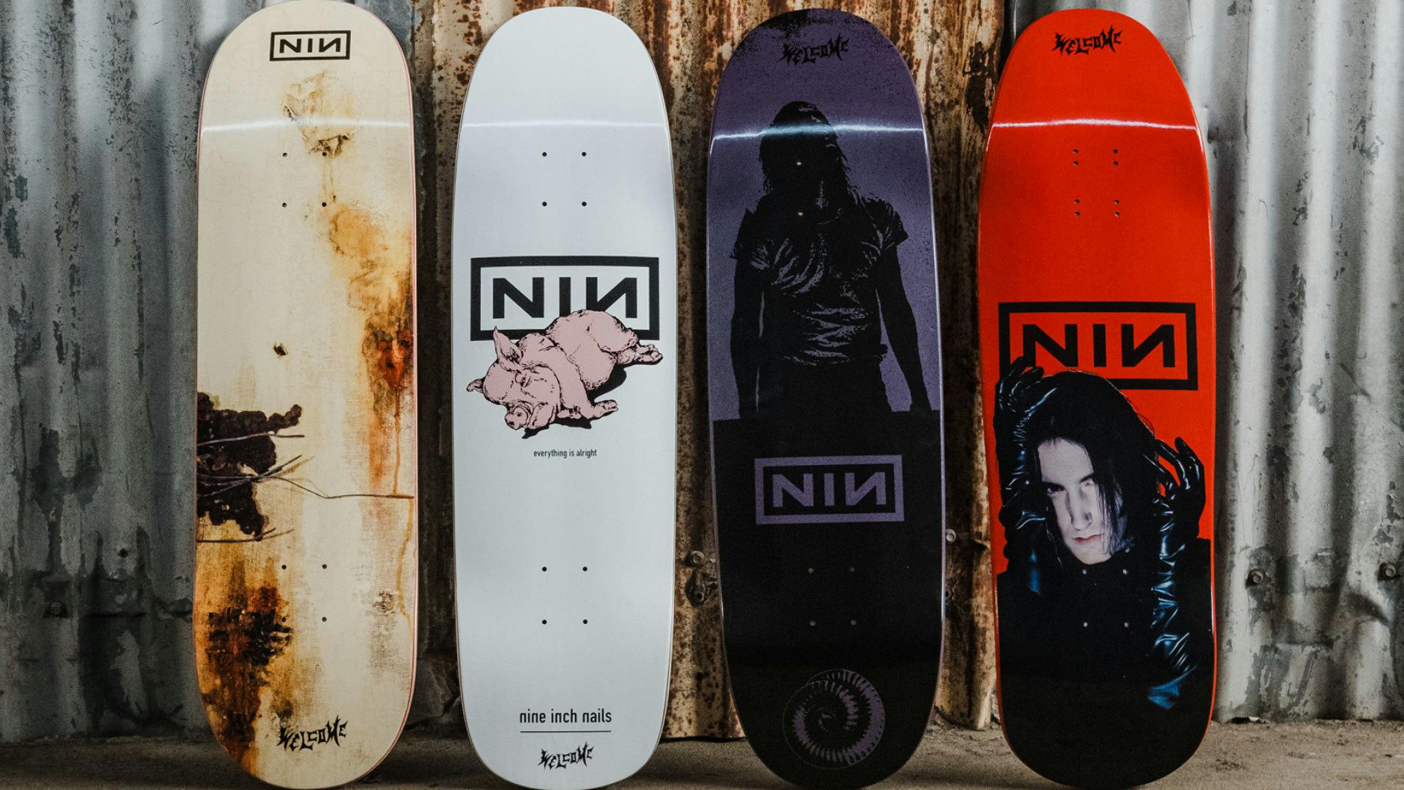 Welcome Skateboards unveil official The Downward Spiral collab with Nine Inch Nails