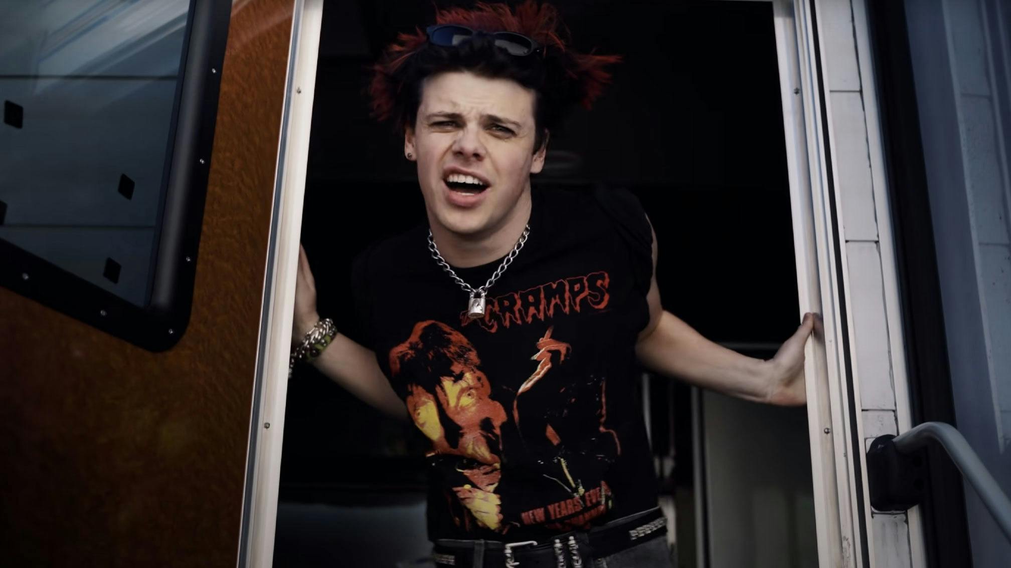 Go behind the scenes on YUNGBLUD’s The Funeral video starring Ozzy and Sharon Osbourne