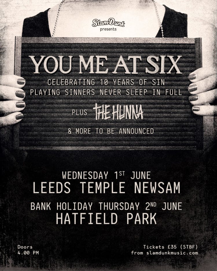 You Me At Six Announce Sinners Never Sleep 10th Kerrang 2738