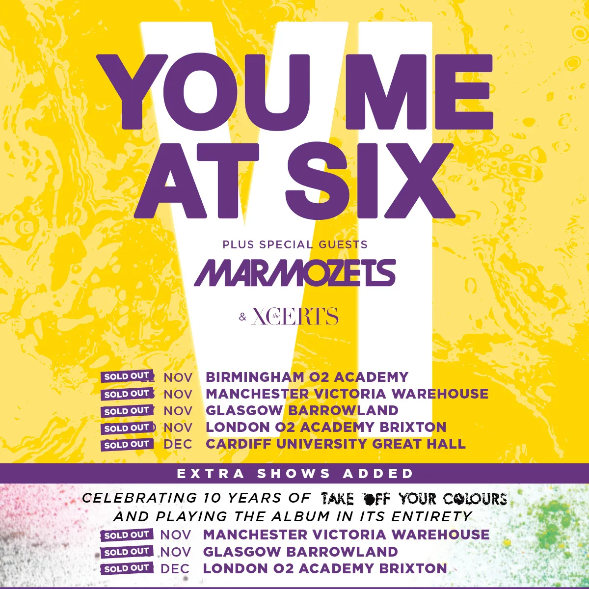 You Me At Six Will Be Playing More Take Off Your Colours… Kerrang!