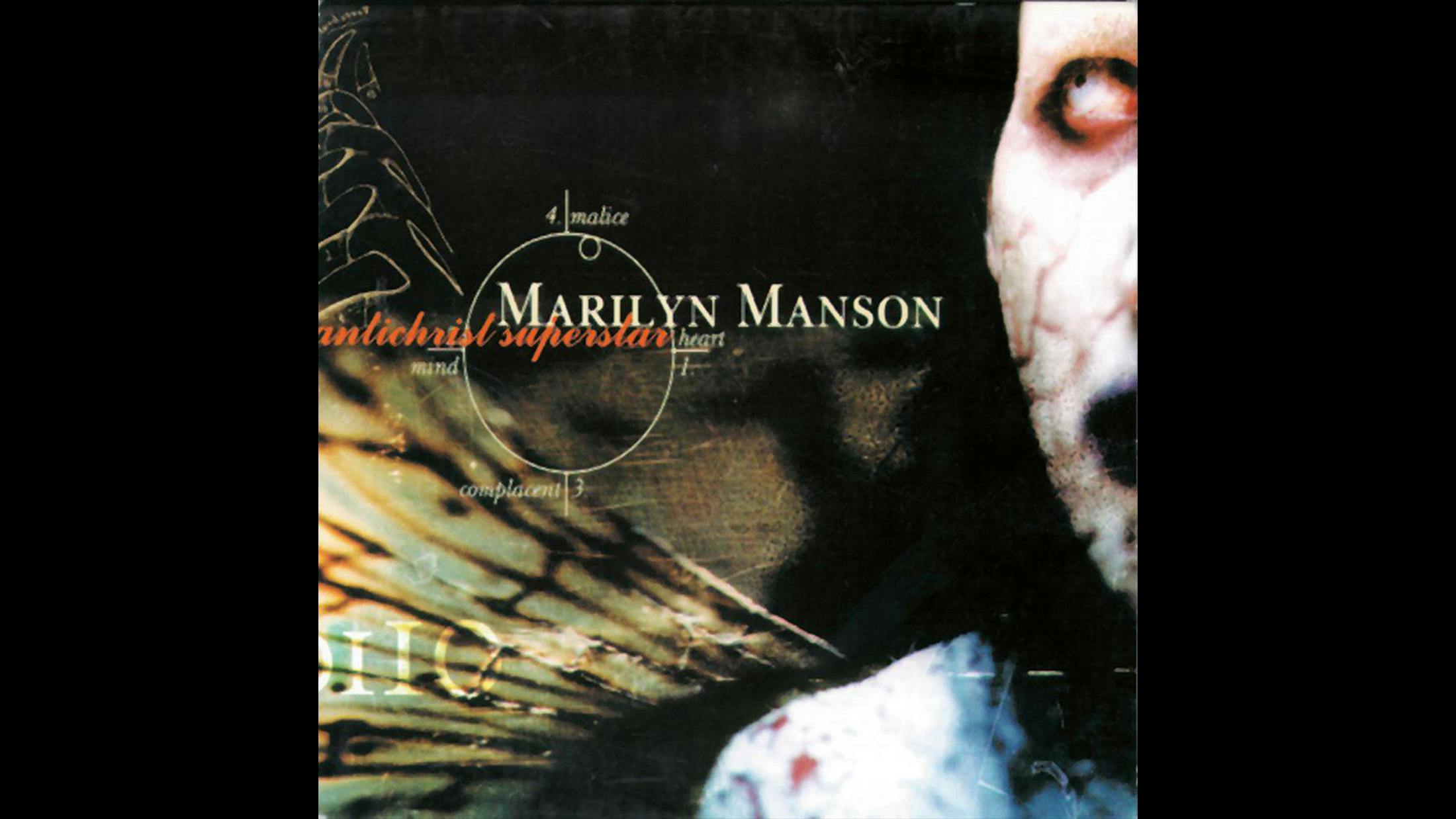 Manson’s revelatory breakthrough album, an elaborate rock opera. “People might think that this is the definitive Marilyn Manson record,” he acknowledges. “It was a tough time making it, though. New Orleans is a dark, sinister place. I remember Jonathan Davis from Korn came to stay with me there to get sober… bad idea. Objectively I can see that it’s an important album.”