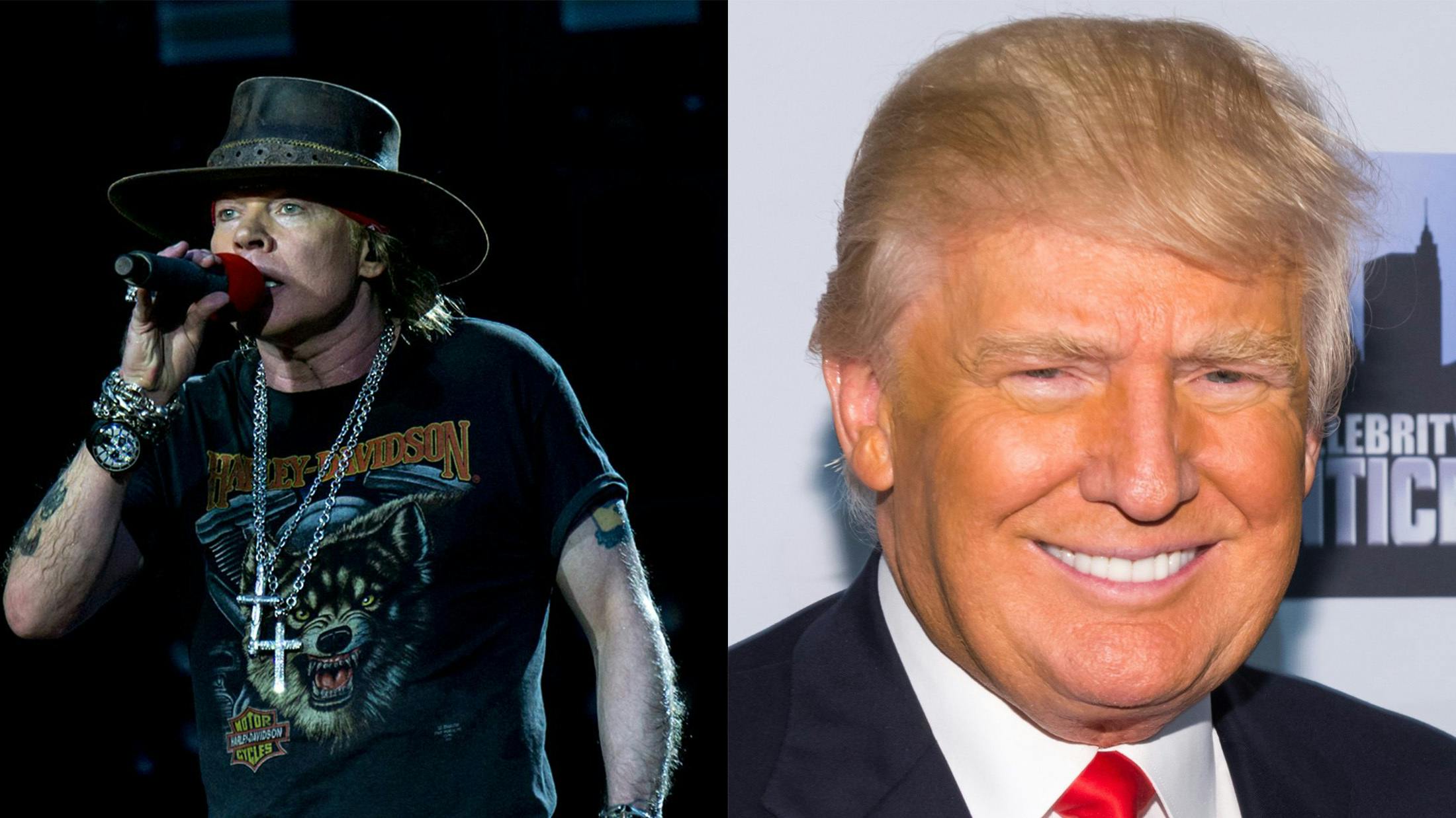 Axl Rose: Not A Fan Of The Trump Administration 