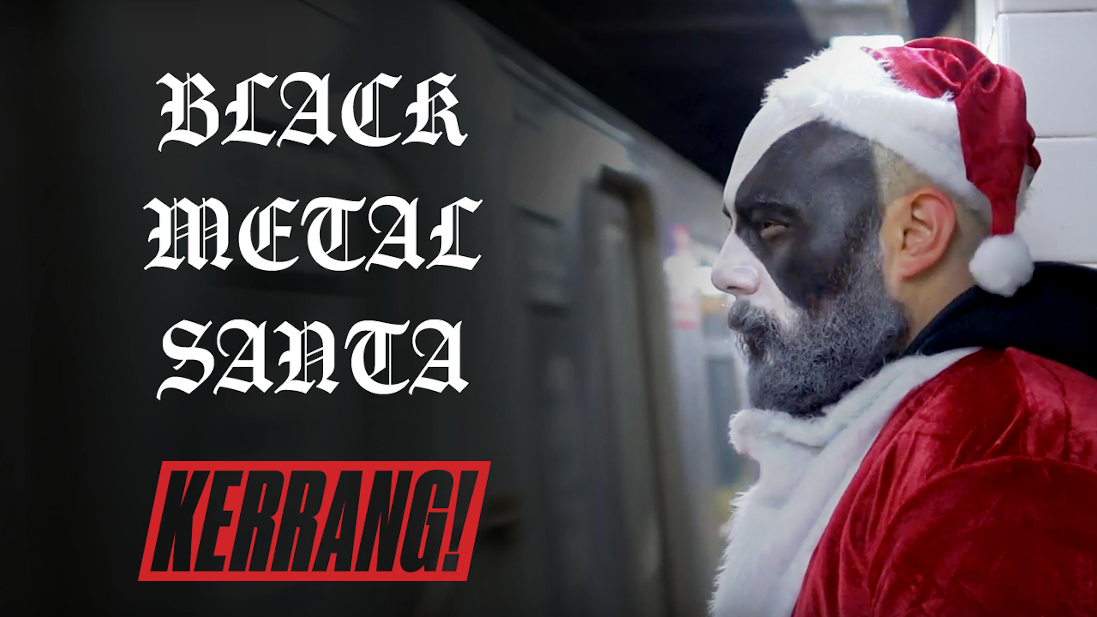 Happy Holidays From Black Metal Santa