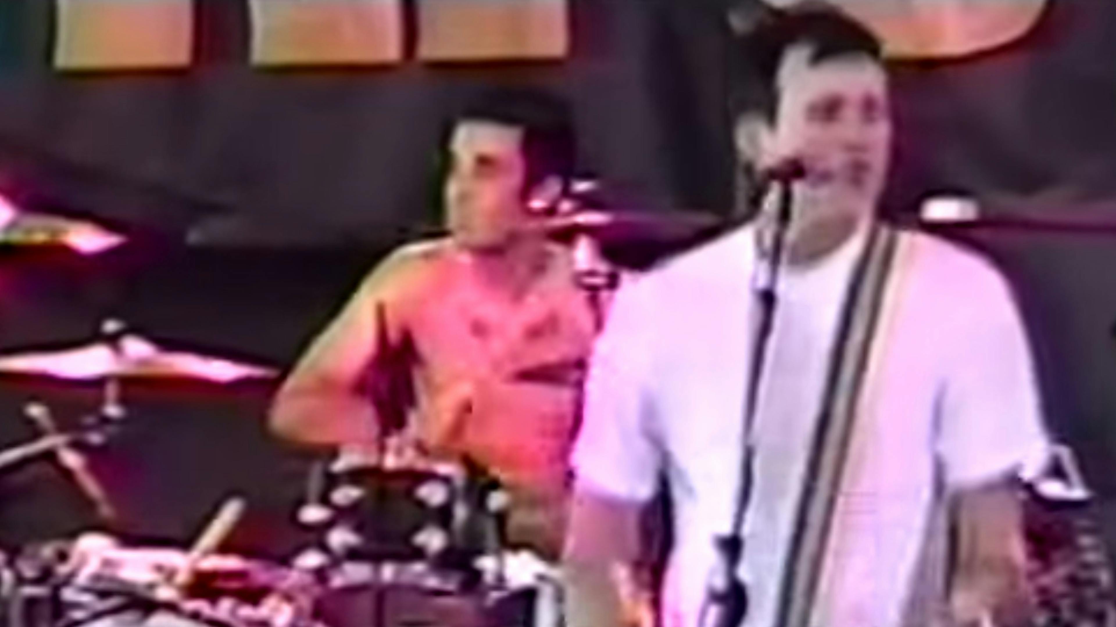 Watch blink-182's First Show Ever With Travis Barker