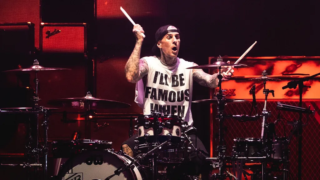 Blink 182 Travis Barker live September 2025 header credit Jenn Five