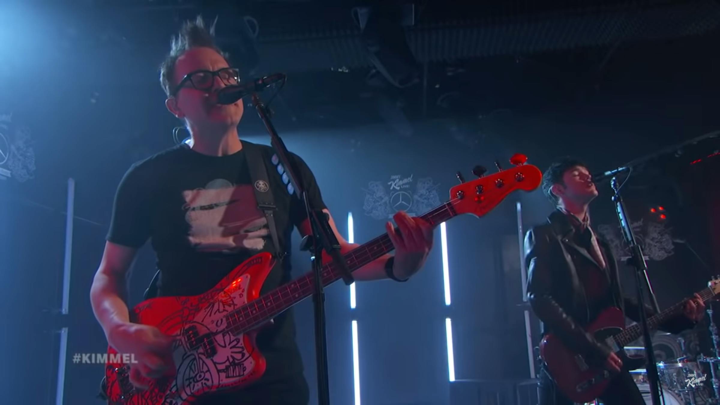 Watch blink-182 Perform With Goody Grace on Jimmy Kimmel