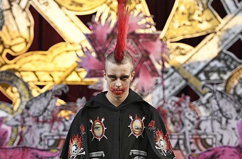 Fashion Designer Channels Metal, Goth, Punk, Confuses Idiot