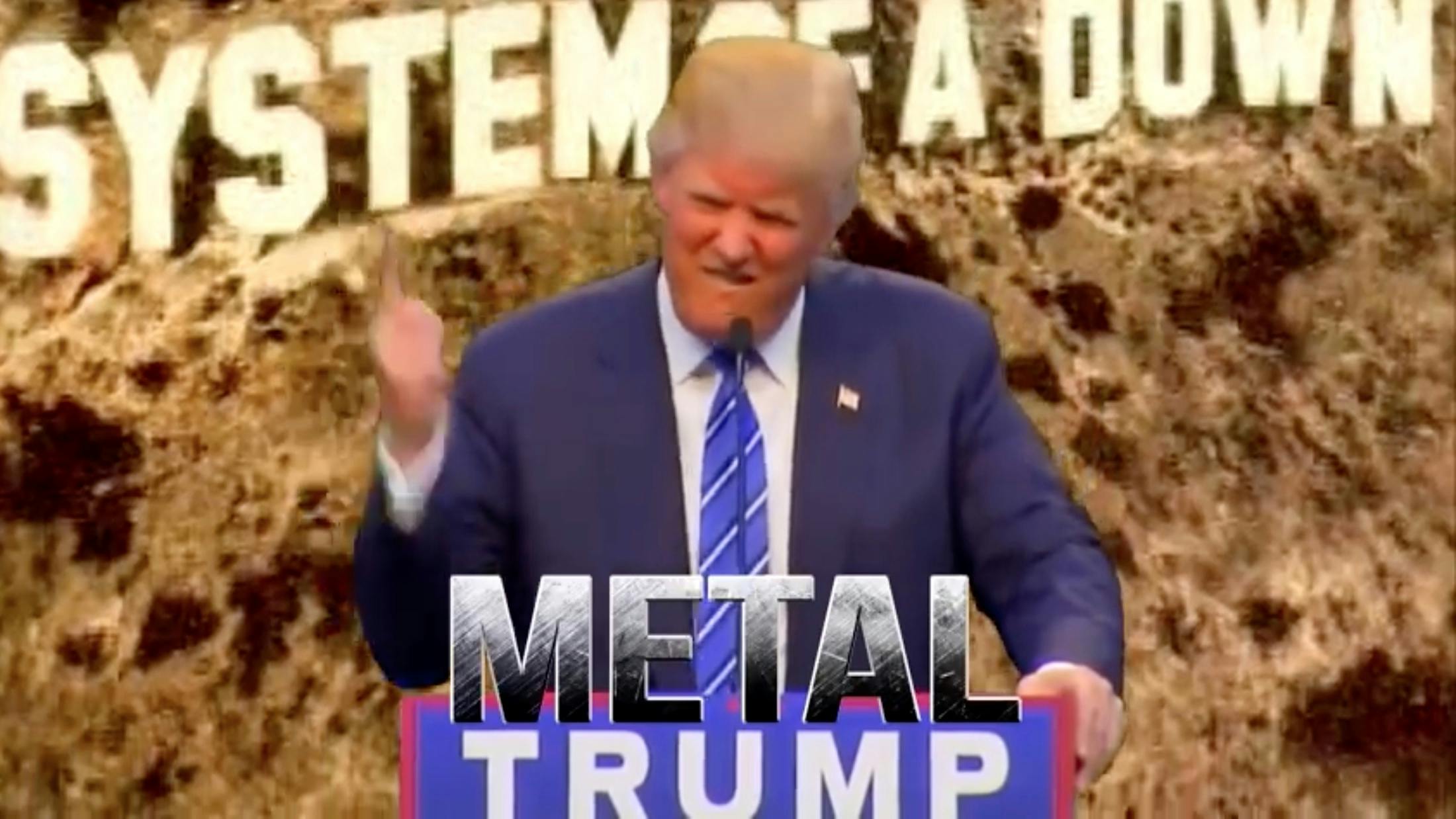 Watch Donald Trump Sing System Of A Down's Chop Suey!