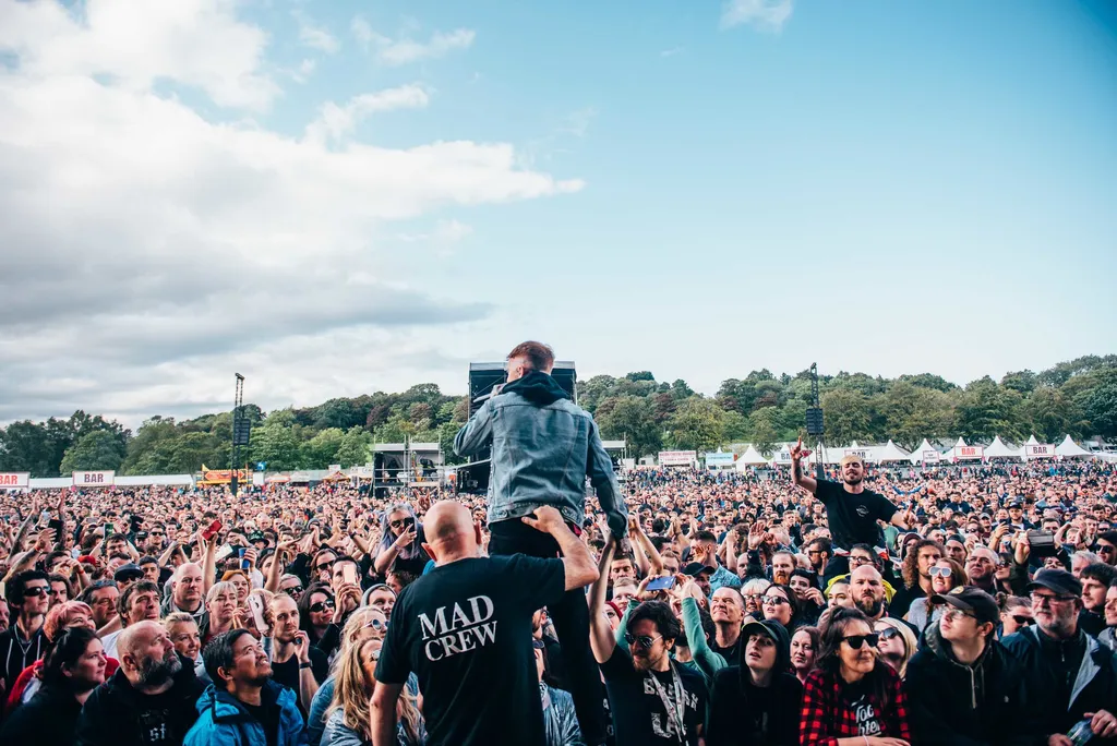 Frank Carter The Rattlesnakes Glasgow Summer Sessions Ryanjohnstonco 23
