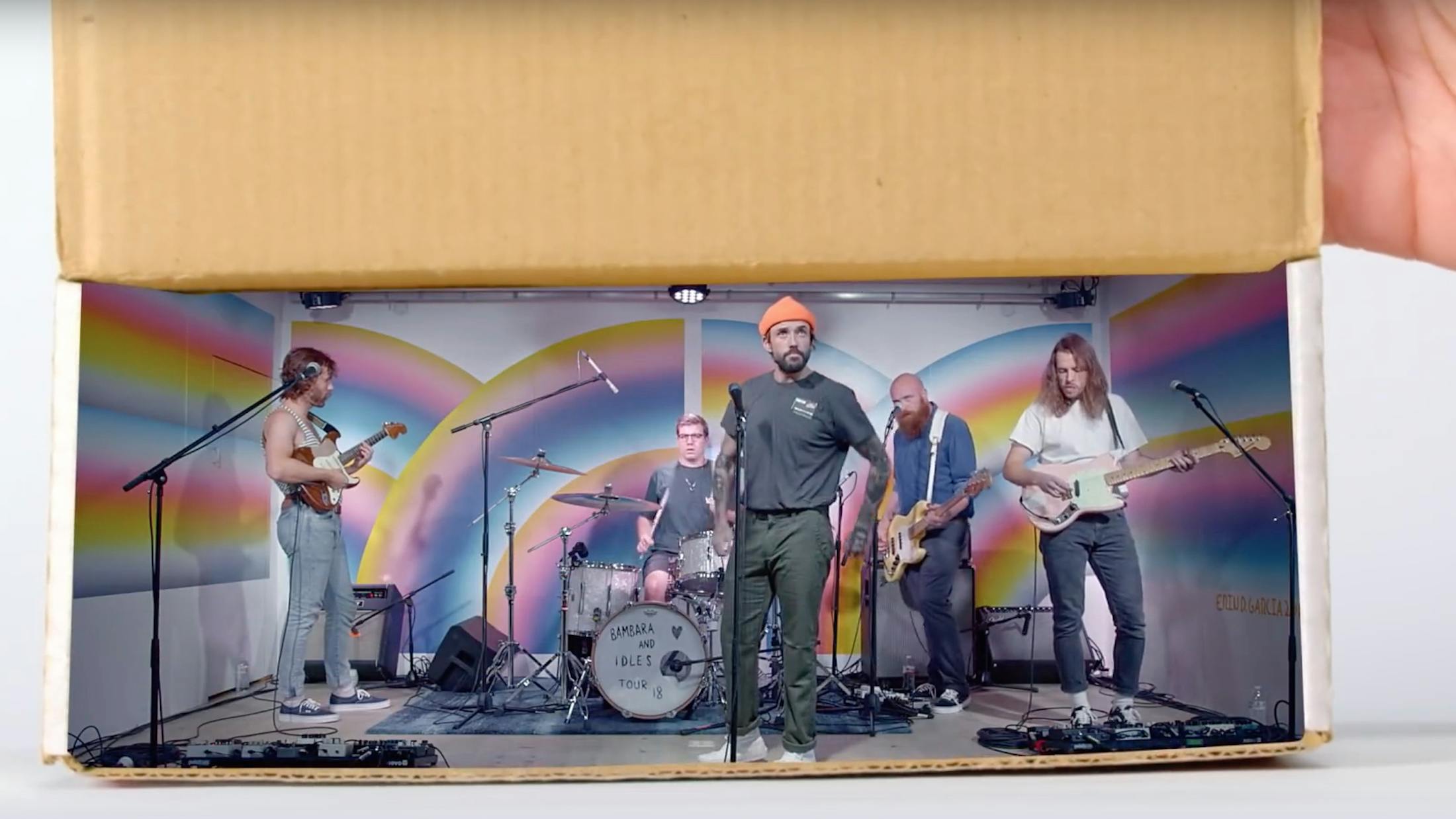 Watch Idles Perform A Set In A Shoebox