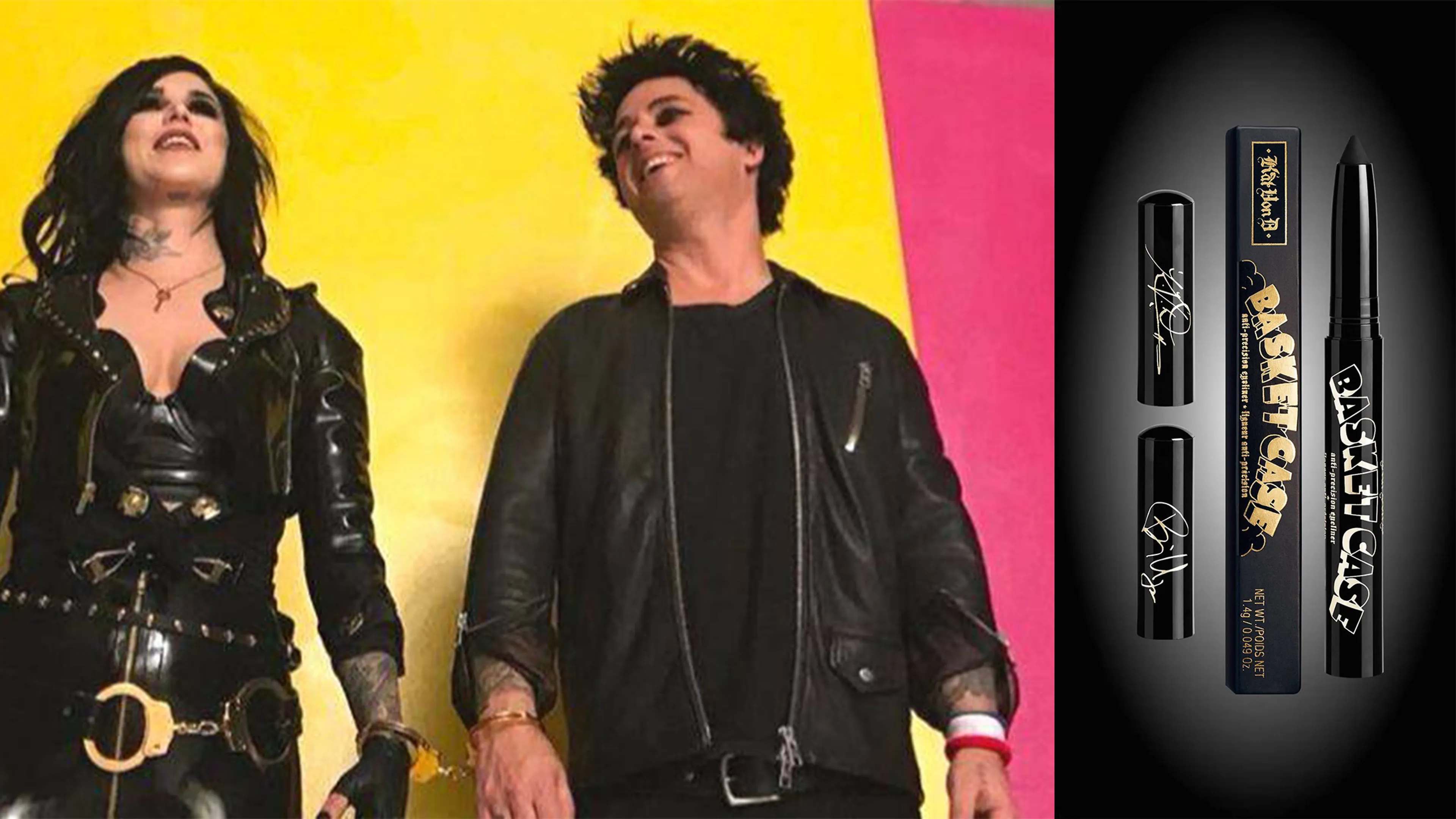 Kat Von D Announces Launch Date And Formula For Her Green Day Basket Case Eyeliner