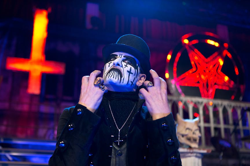 King Diamond: "If there is a hell and I go there who cares? I've already faced it"