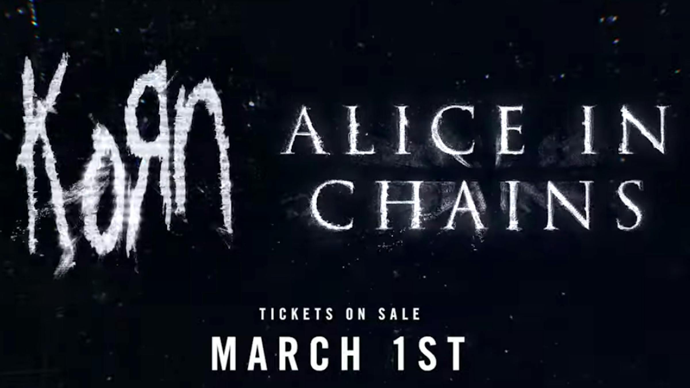 Korn And Alice In Chains Announce 2019 North American Tour