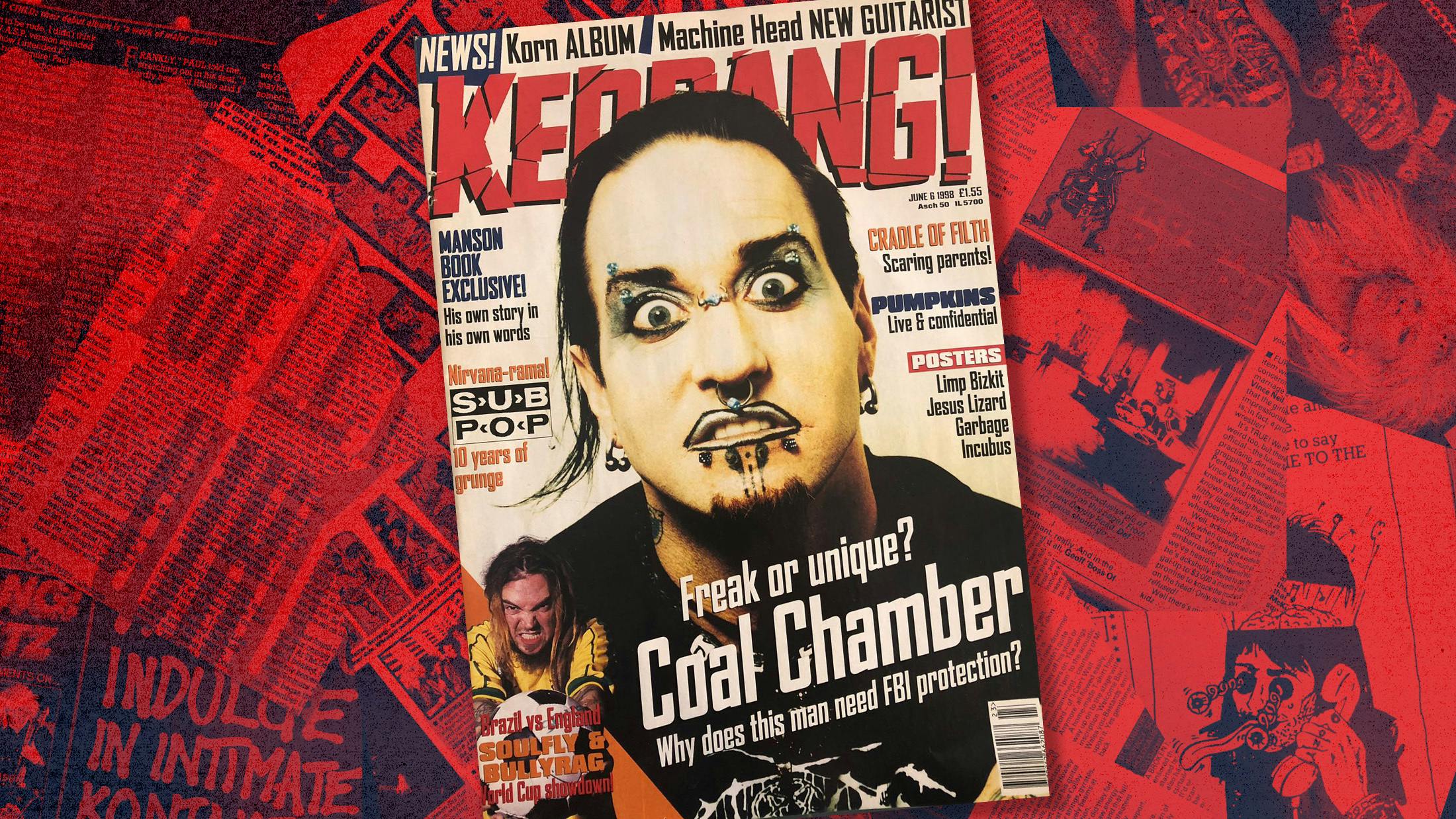 This Week In Kerrang! History: Issue 702, June 6, 1998