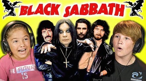 Watch These Kids React To Black Sabbath