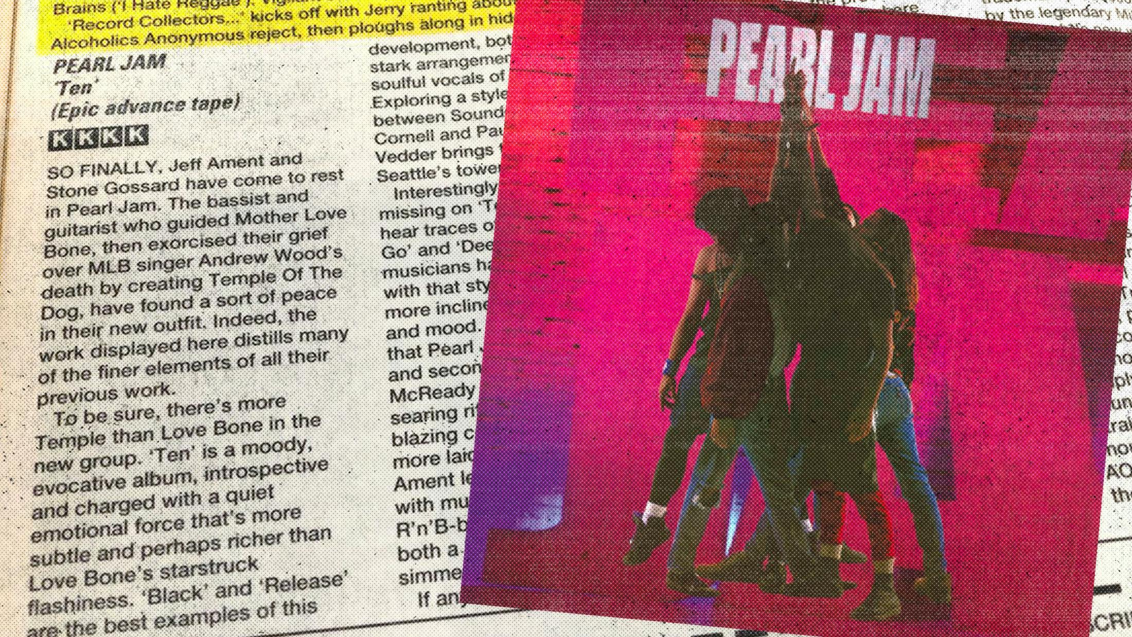 "A moody, evocative album…": Our original review of Pearl Jam's debut Ten