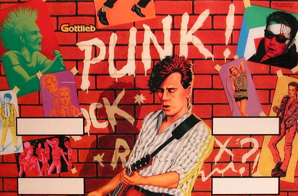 Check Out This Weird Semi-Legal Punk Pinball Machine From 1982