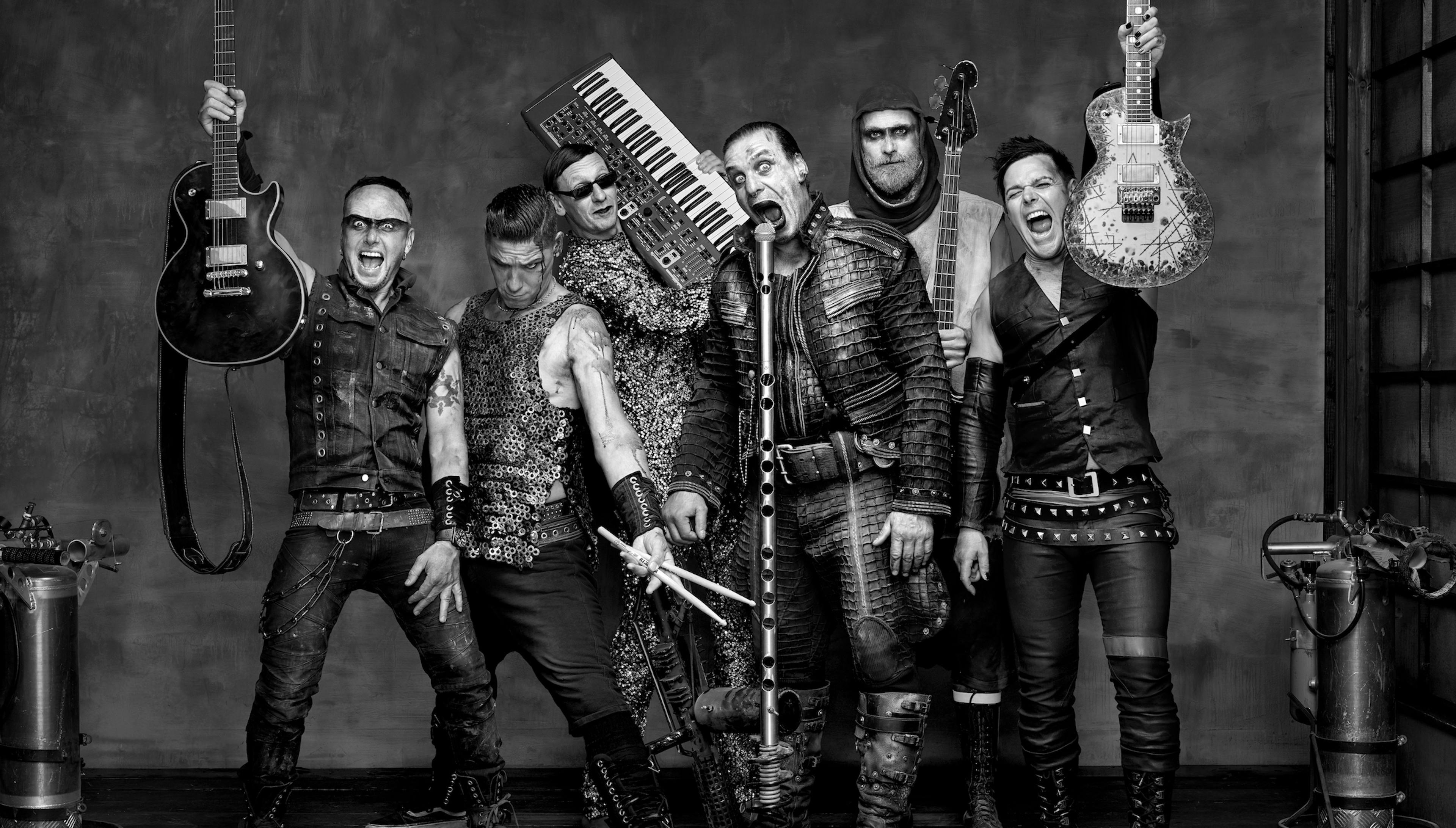 Rammstein Guitarists On New Album: "You Might Even Say It's Fun To Listen To"