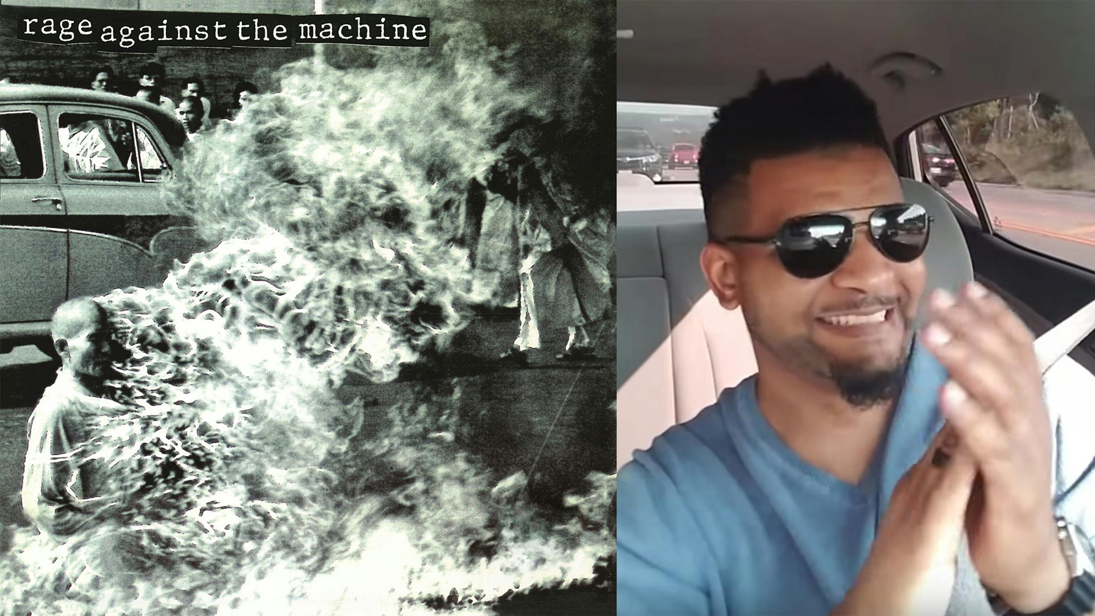 Watch This Guy Hear RATM's Debut Album For The First Time