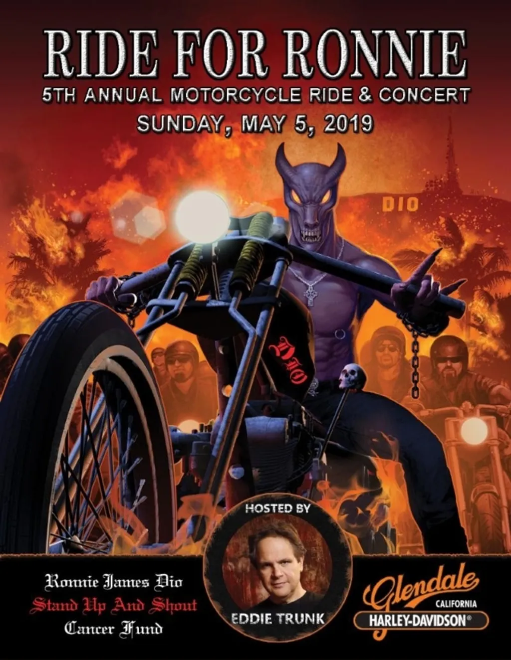 Rideforronnie2019Poster