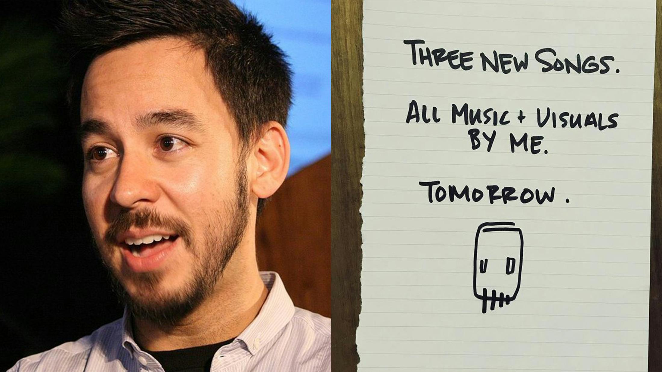 Mike Shinoda Of Linkin Park To Drop Three New Songs Today