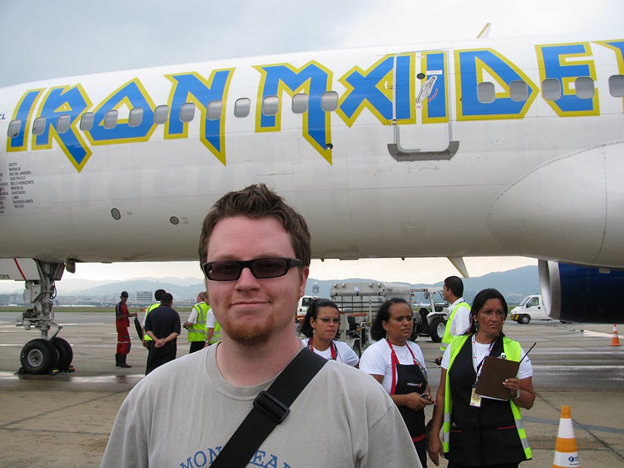 Aces High: What It's Like To Fly On Iron Maiden's Ed Force One
