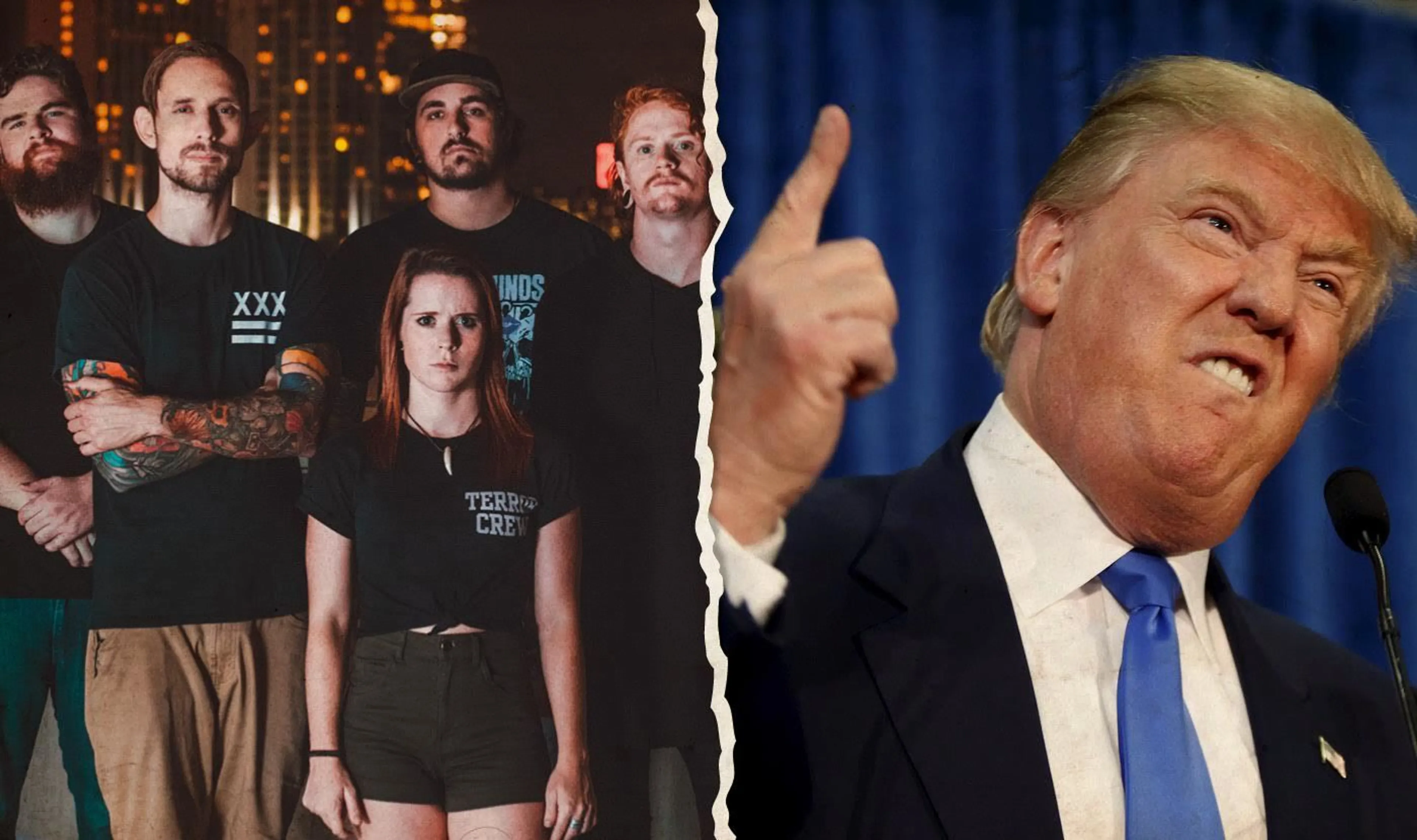 F*ck You Donald Trump …Is A New Song By Sharptooth