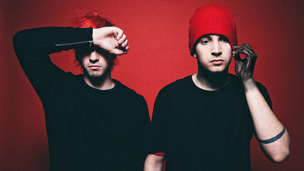 Twenty One Pilots Have Unveiled A Distorted Clip Of New Music Kerrang   Twenty One Pilots Blurryface 2015 Promo Red 